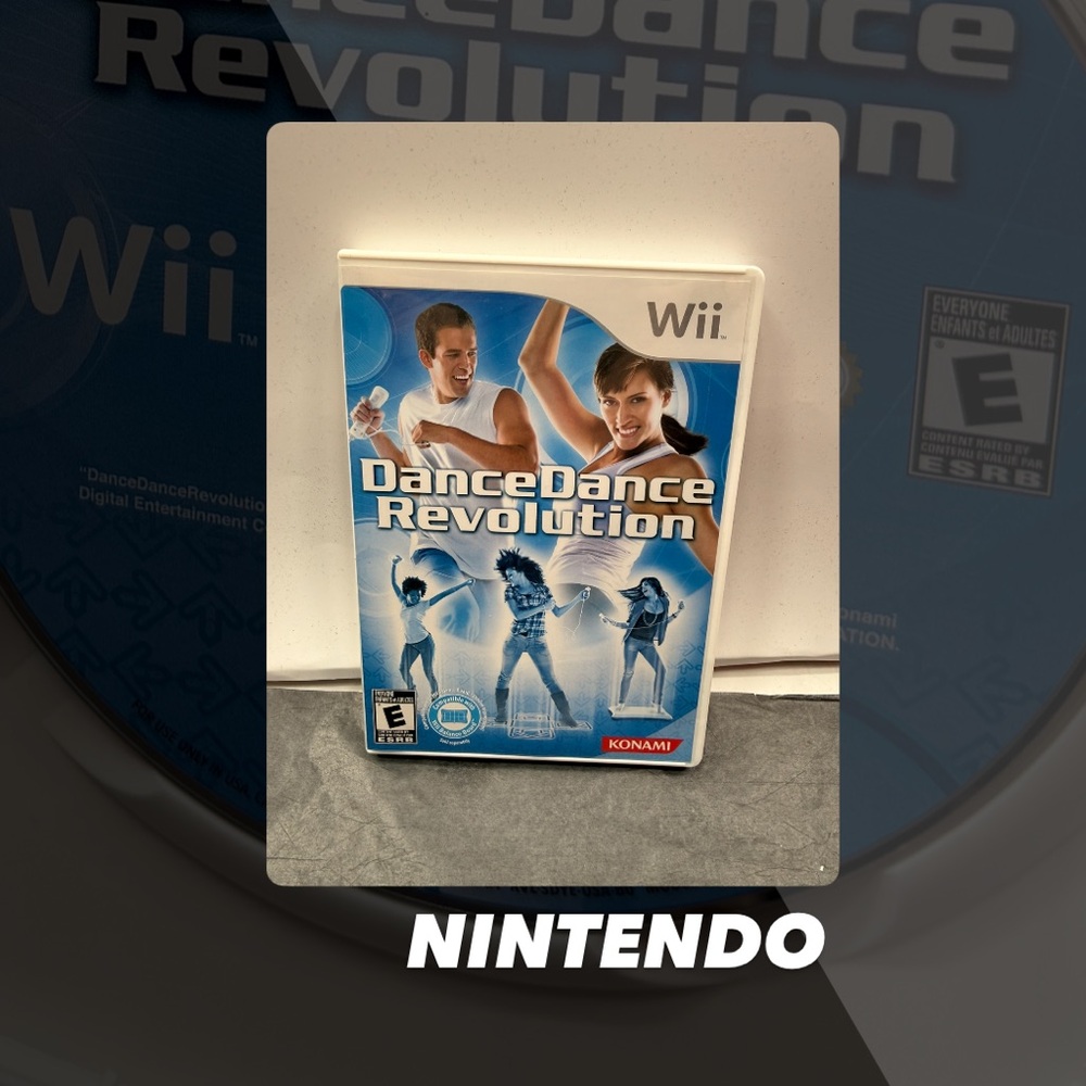 EUC Nintendo Wii Dance Dance Revolution Video Game